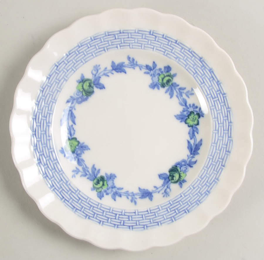 Blue Belle Bread & Butter Plate by Spode-1
