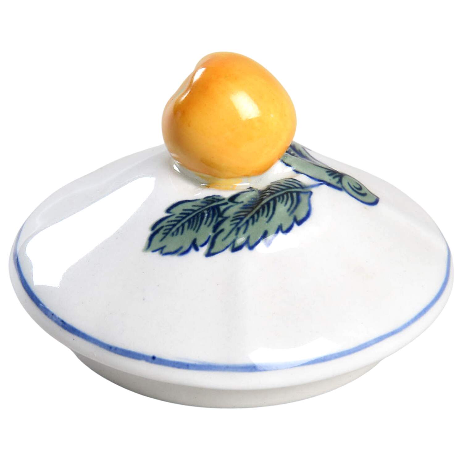 Blue Bird (Fine Stone) Lid for Sugar Bowl by Spode-1