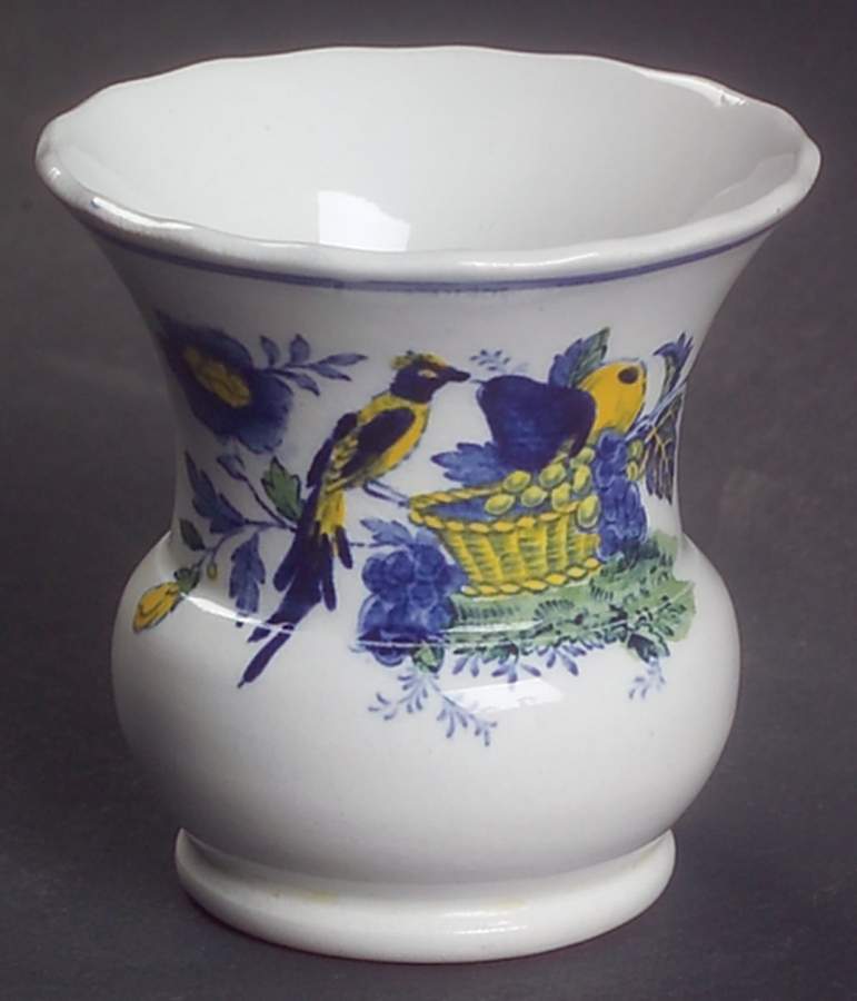 Blue Bird (Fine Stone) Toothpick Holder by Spode-1
