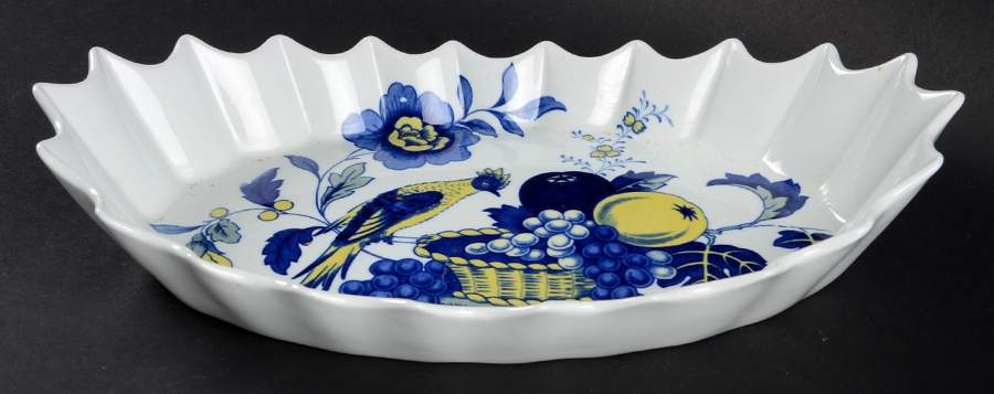 Blue Bird (Fine Stone) Jubilee Platter by Spode-1