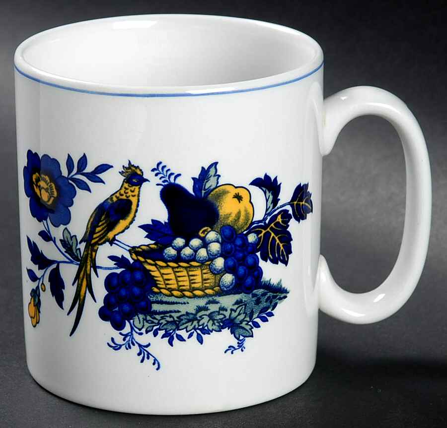 Blue Bird (Fine Stone) Mug by Spode-1