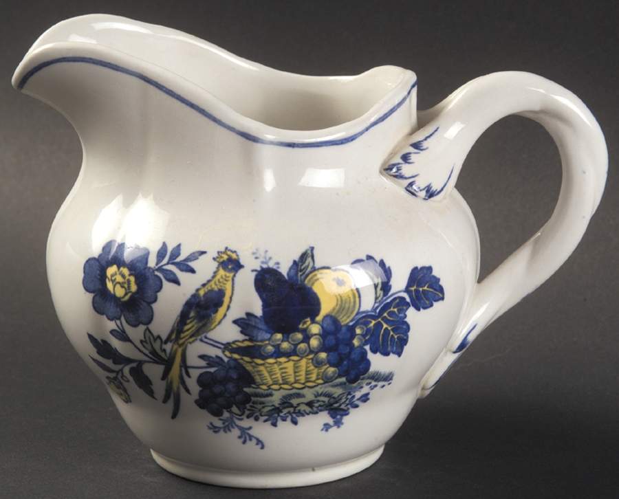 Blue Bird (Fine Stone) Creamer by Spode-1
