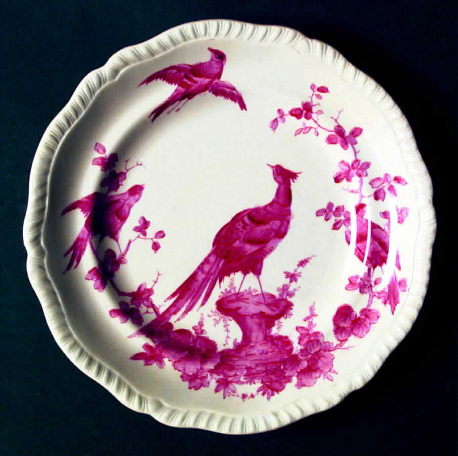 Black Bird Salad Plate by Spode-1