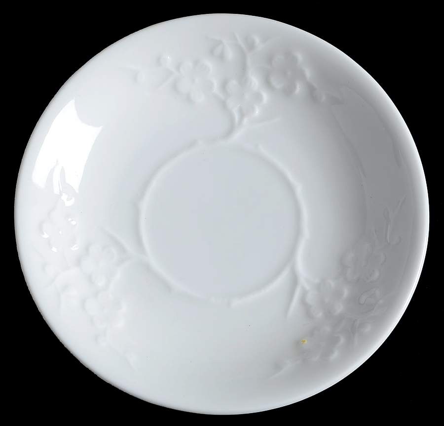 Blanche De Chine (All White) Butter Pat by Spode-1
