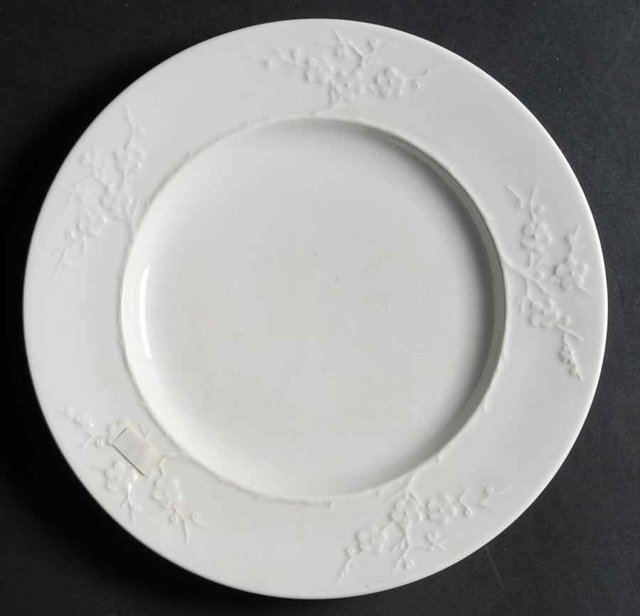Blanche De Chine (All White) Luncheon Plate by Spode-1