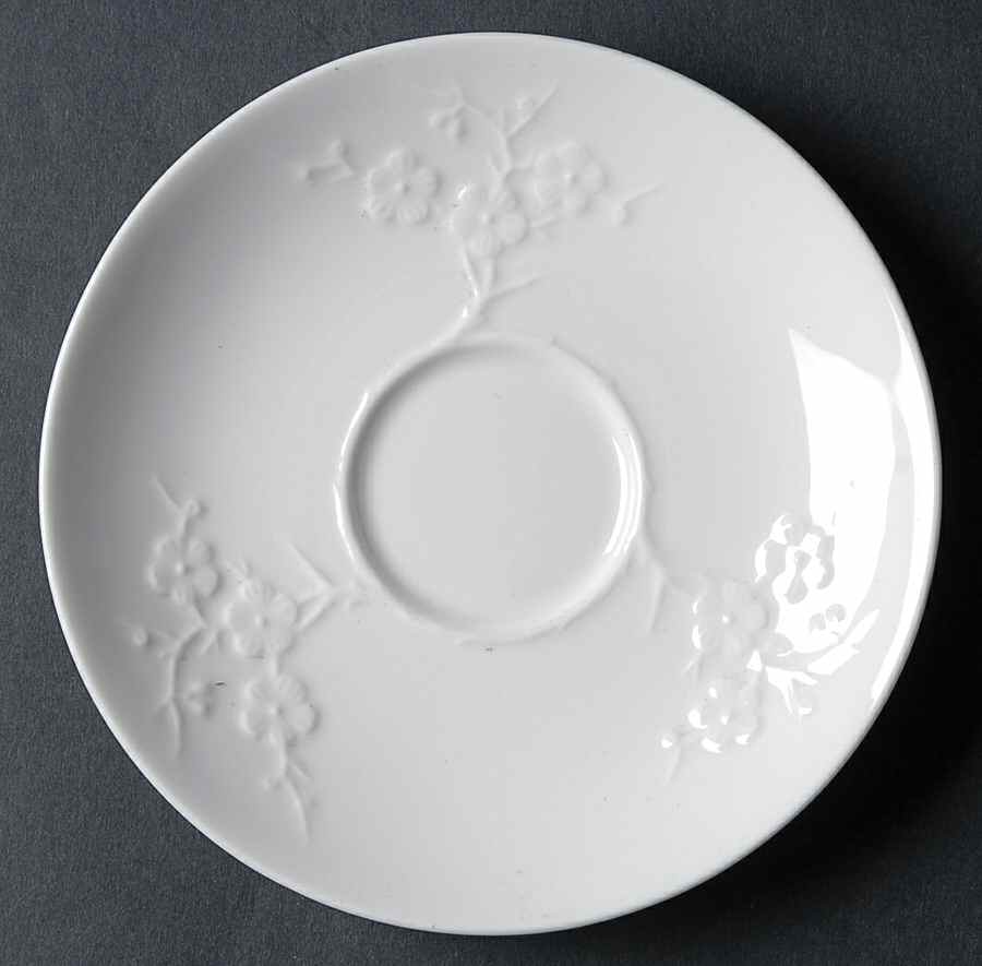Blanche De Chine (All White) Saucer by Spode-1