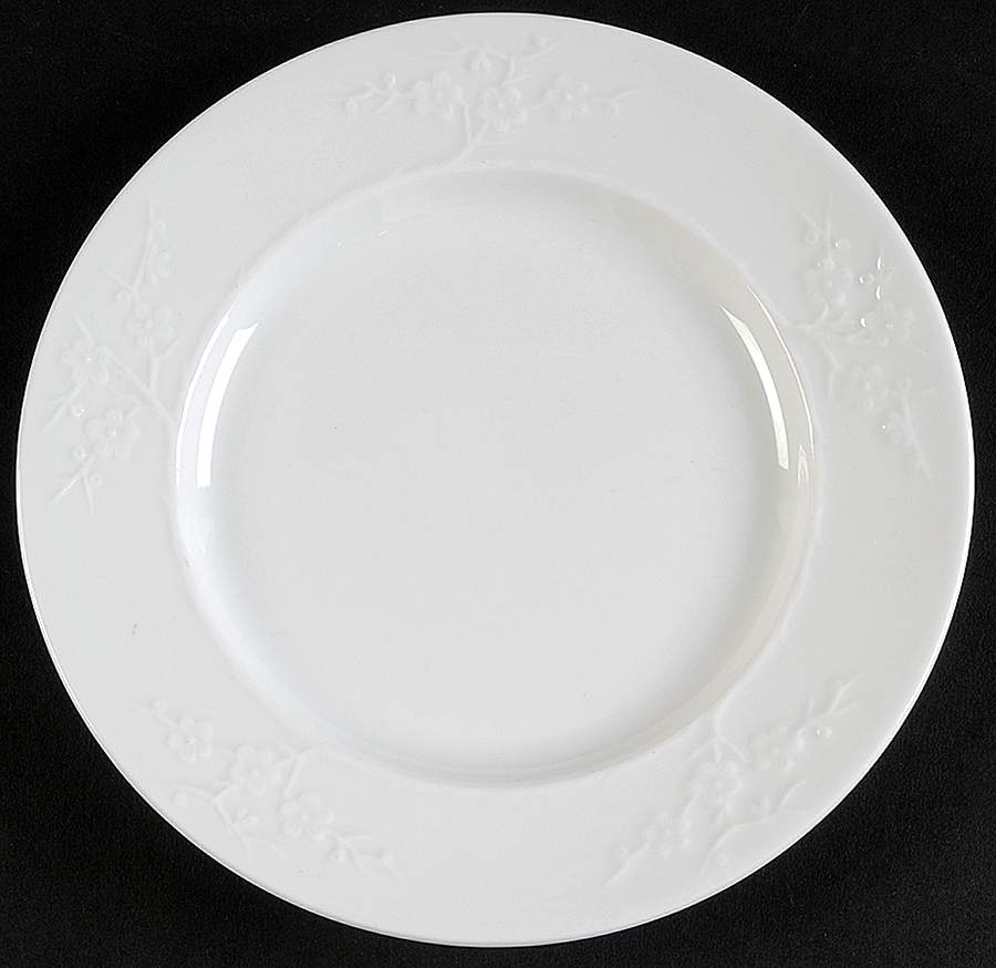 Blanche De Chine (All White) Bread & Butter Plate by Spode-1