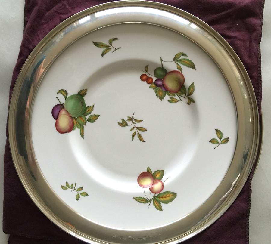 Blenheim Sterling Rim Dinner Plate by Spode-1
