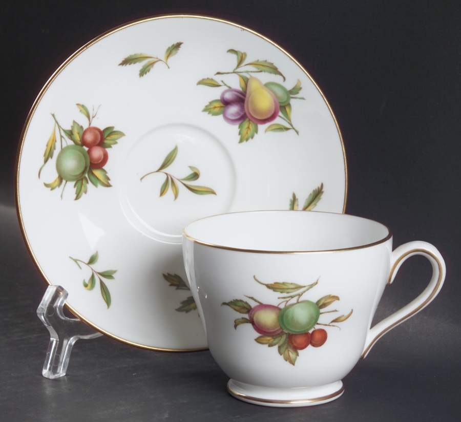 Blenheim Footed Cup & Saucer Set by Spode-1