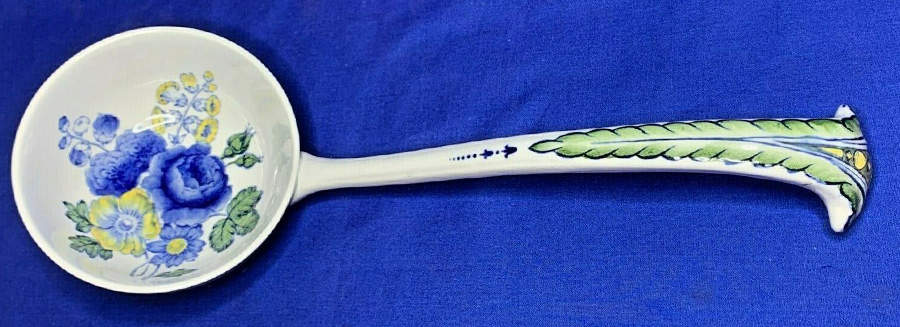 Blue Flowers Tureen Ladle by Spode-1