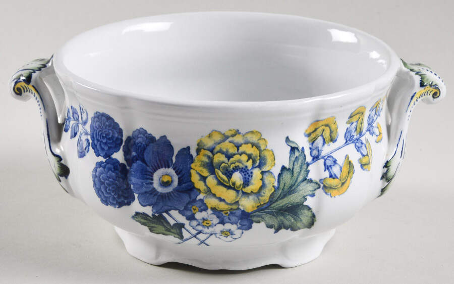 Blue Flowers Sauce Boat No Lid by Spode-1