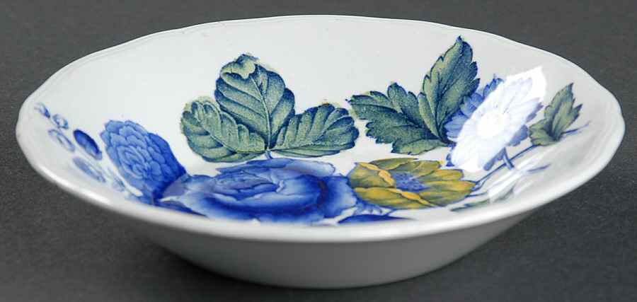 Blue Flowers Fruit/Dessert (Sauce) Bowl by Spode-1