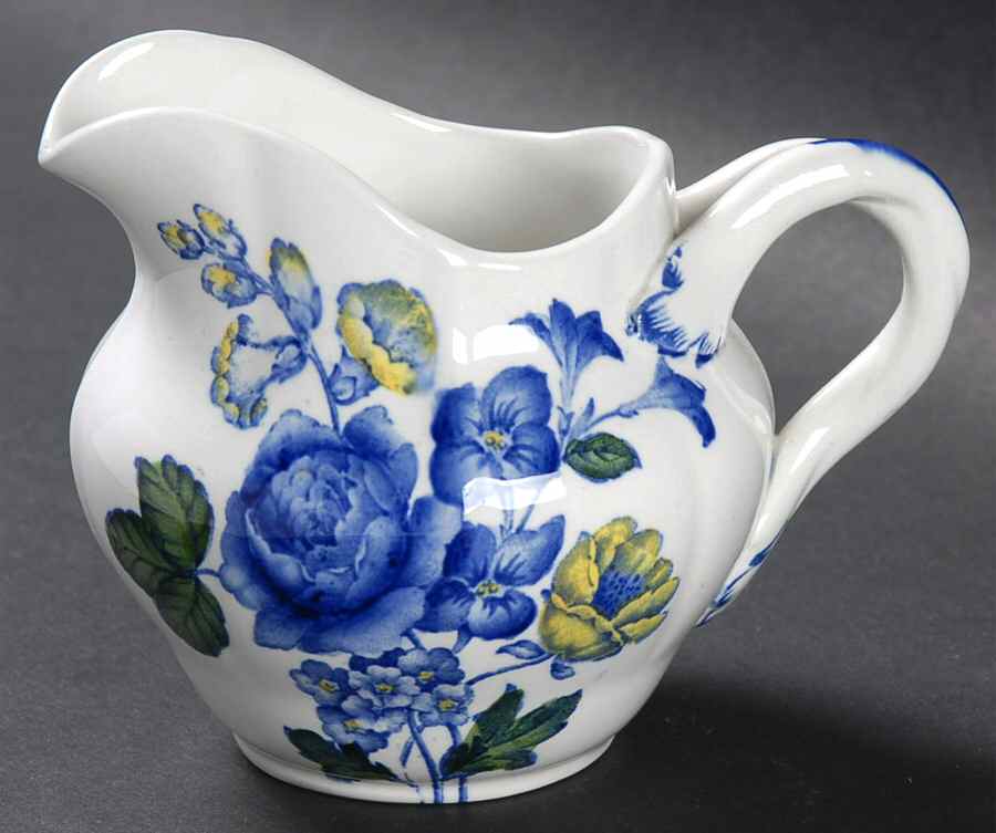 Blue Flowers Mini Creamer by Spode-1