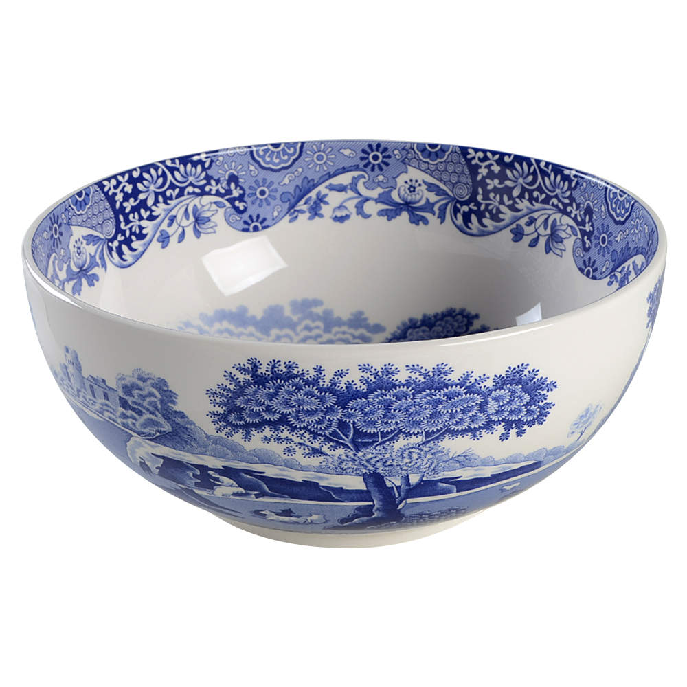 Blue Italian 10" Round Deep Bowl by Spode-1
