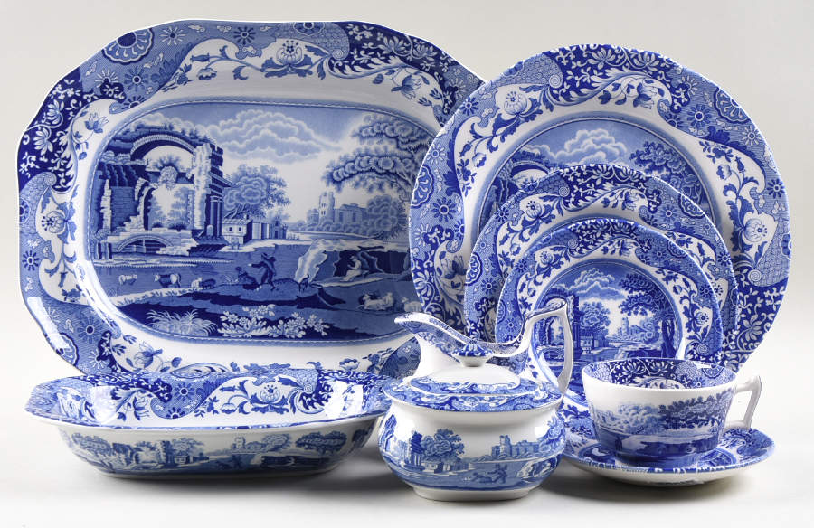 Blue Italian 45 Piece Starter Set by Spode-1
