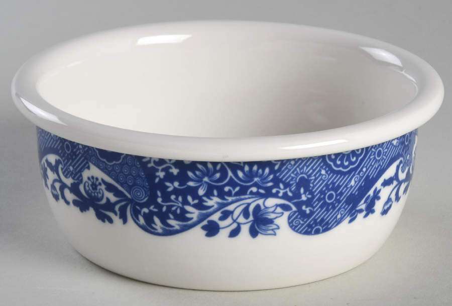 Blue Italian 5" Round Food Storage Container No Lid by Spode-1