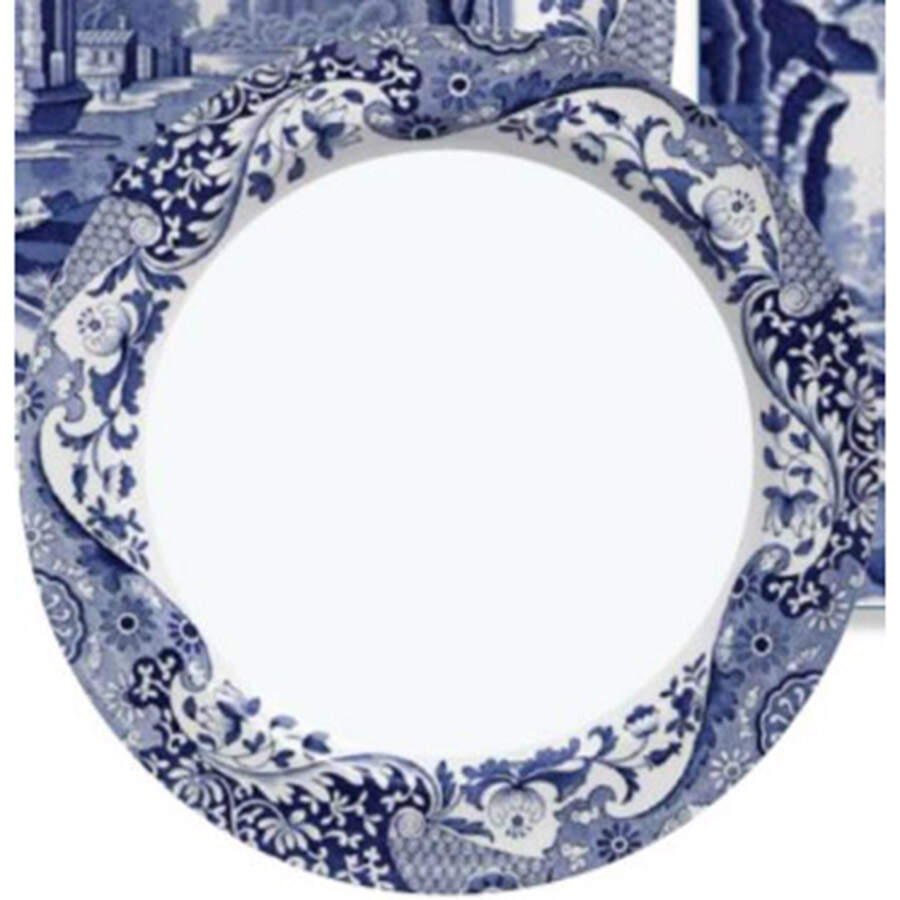 Blue Italian (Pack of 16) Paper Luncheon Plates by Spode-1