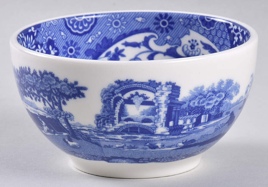 Blue Italian 4" Individual Dip Bowl by Spode-1