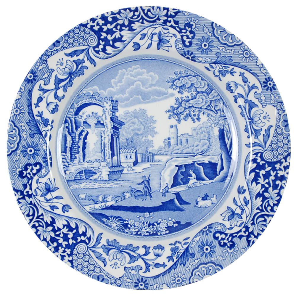 Blue Italian Salad Plate by Spode-1