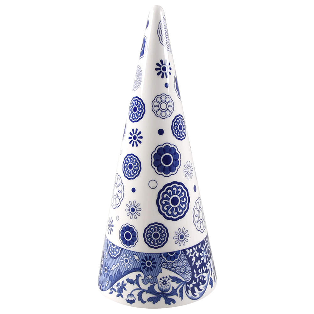 Blue Italian 10" Topiary by Spode-1