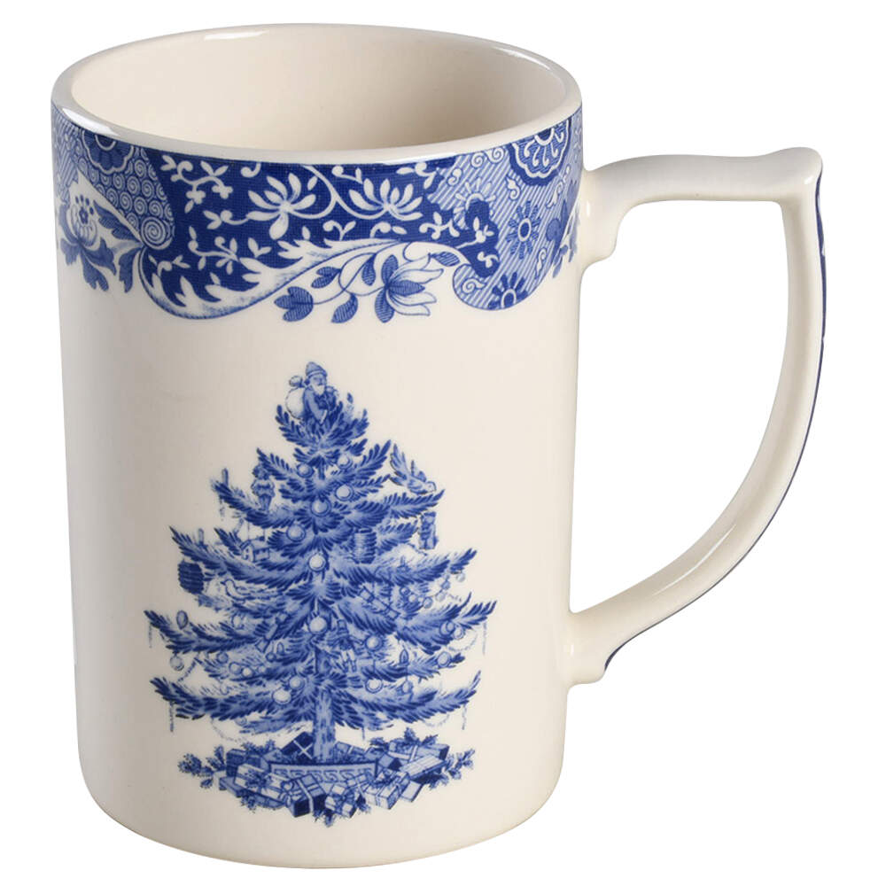 Blue Italian Christmas Mug by Spode-1