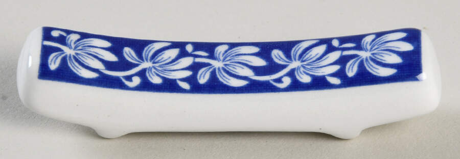 Blue Italian Chopstick/Knife Rest by Spode-1