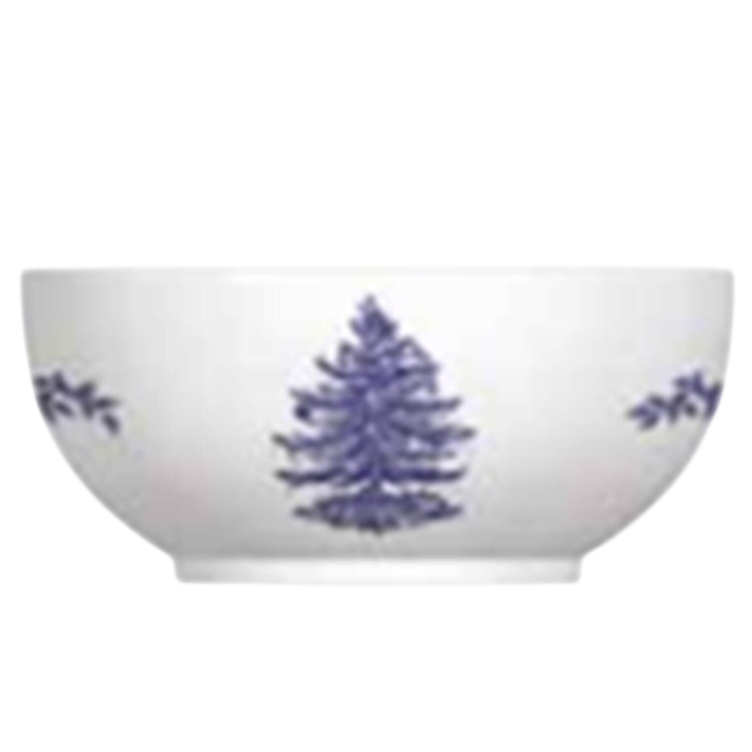 Blue Italian 10" Christmas Round Deep Bowl by Spode-1