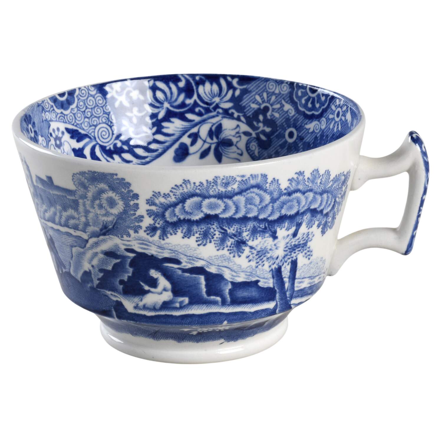Blue Italian Oversized Cup by Spode-1