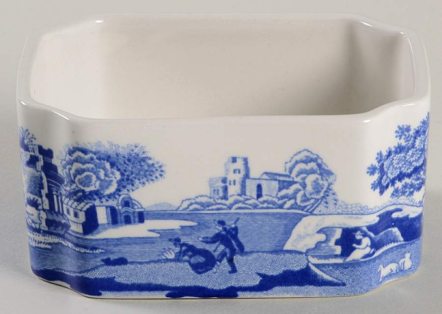 Blue Italian Sweetener Holder by Spode-1