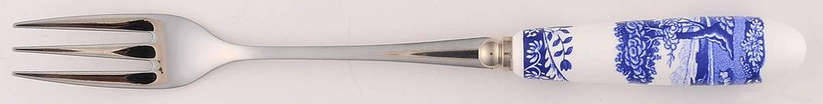 Blue Italian Individual Pastry Fork by Spode-1