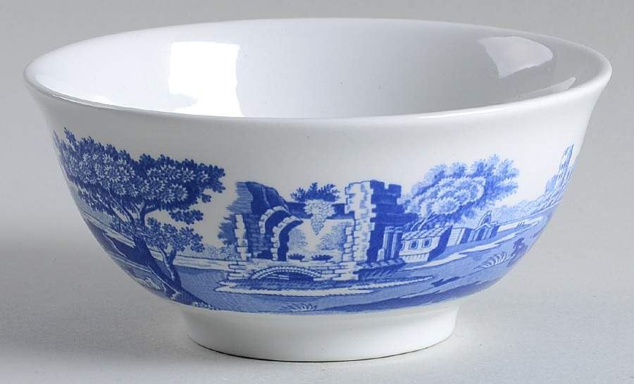 Blue Italian Rice Bowl by Spode-1