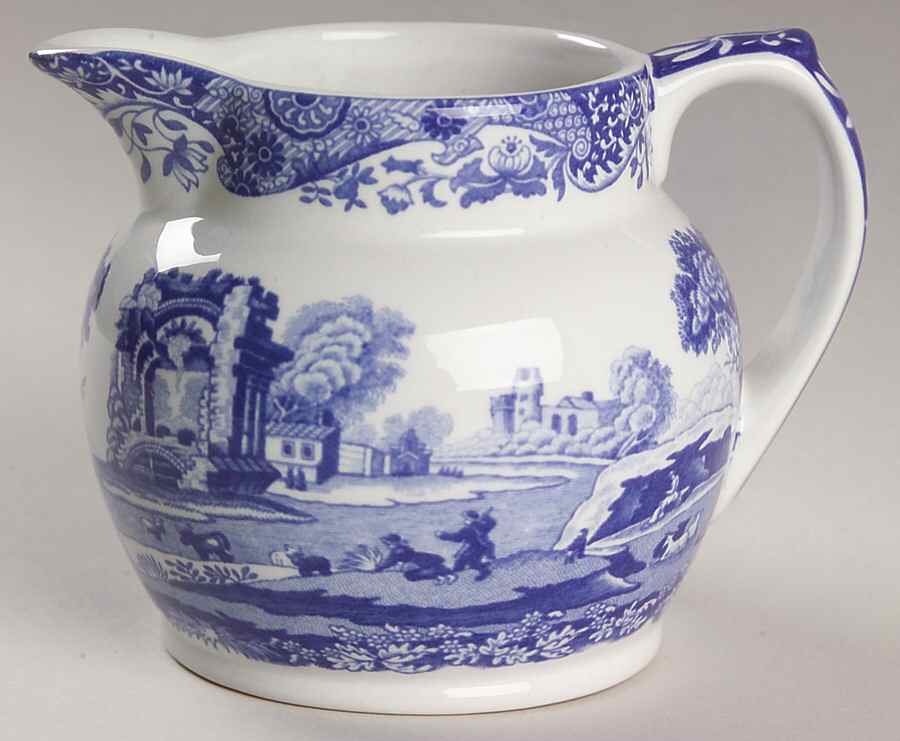 Blue Italian Mini Creamer by Spode-1