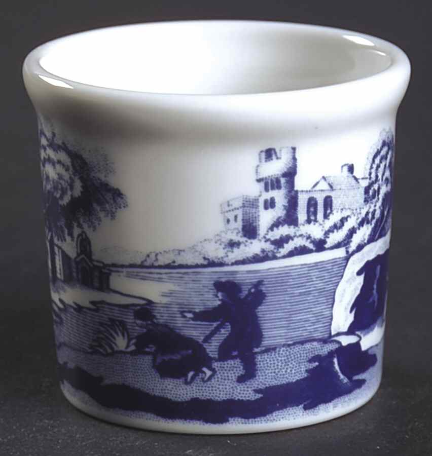 Blue Italian Single Egg Cup by Spode-1