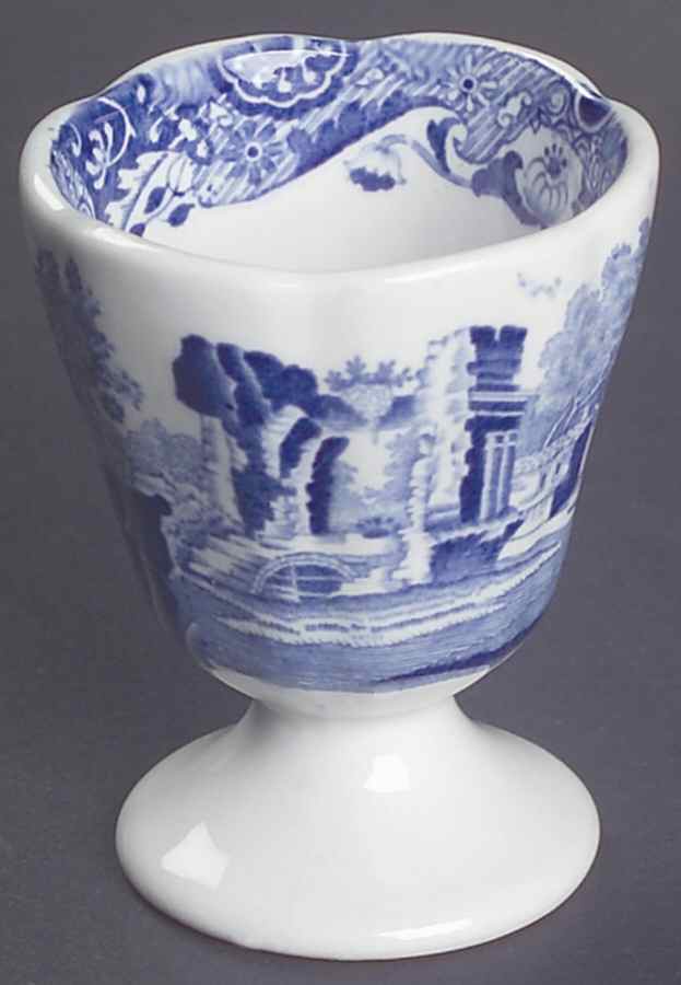 Blue Italian Single Egg Cup by Spode-1