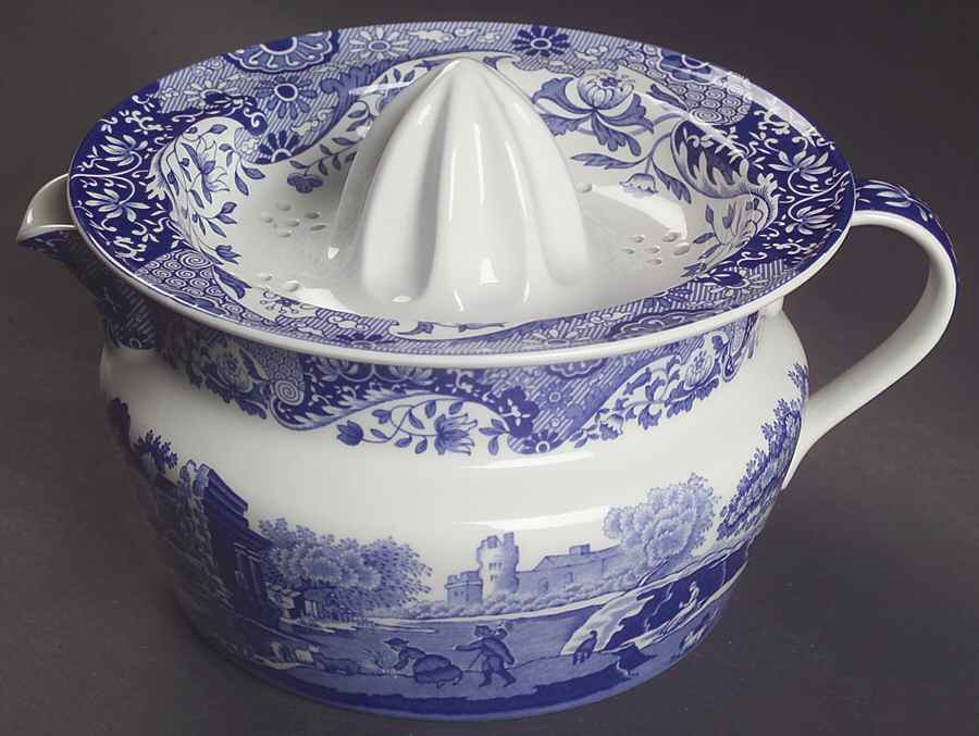 Blue Italian 2 Pc Juicer by Spode-1