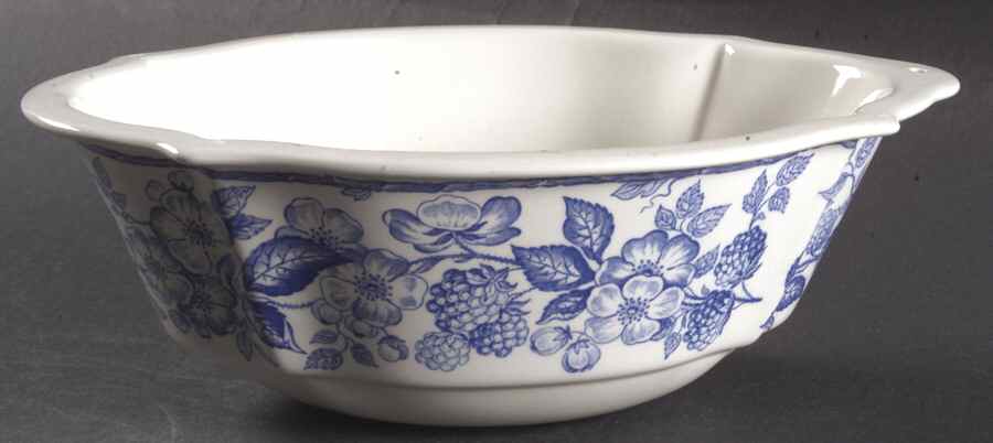 Blue Italian Jello Mold by Spode-1