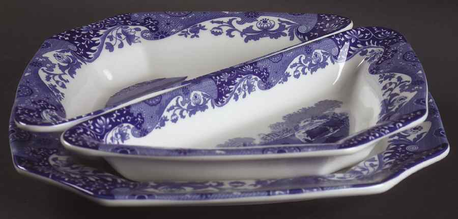 Blue Italian (3 Pc) Party Pack (Sqp10 + 2 Tsb10) by Spode-1