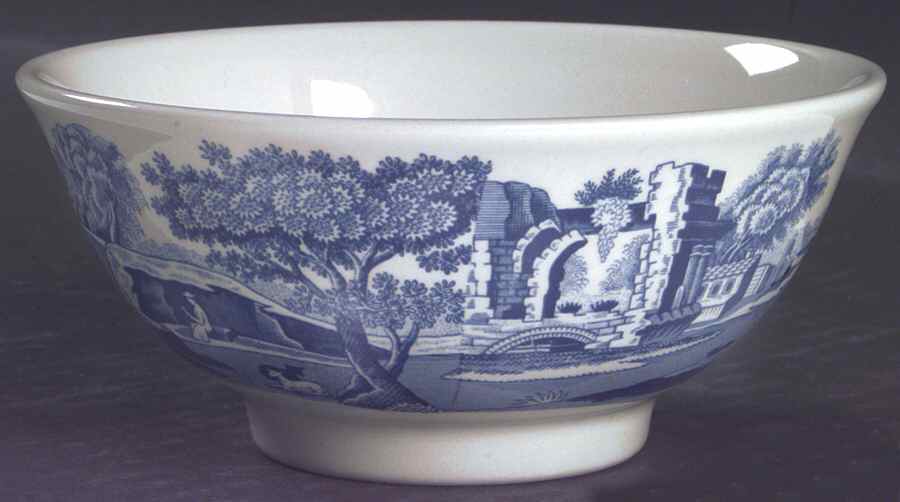 Blue Italian Rice Bowl by Spode-1
