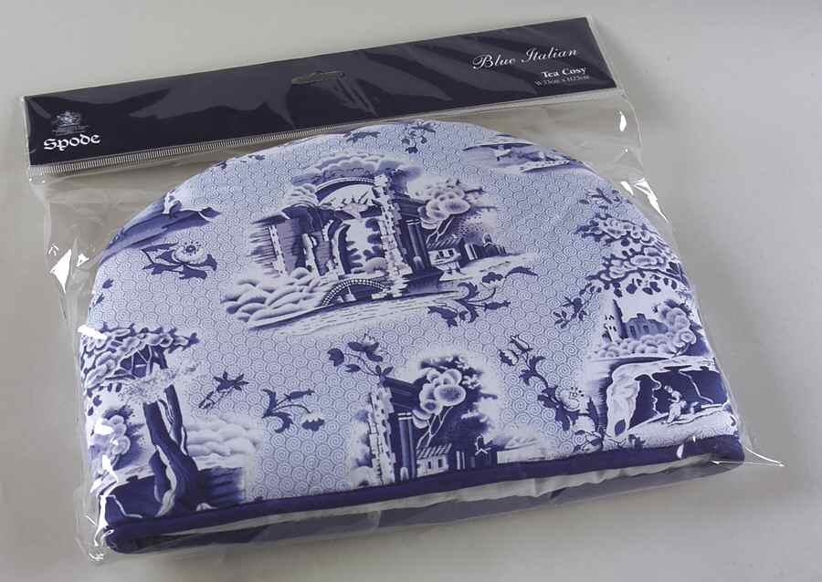 Blue Italian Cloth Tea Cosy by Spode-1