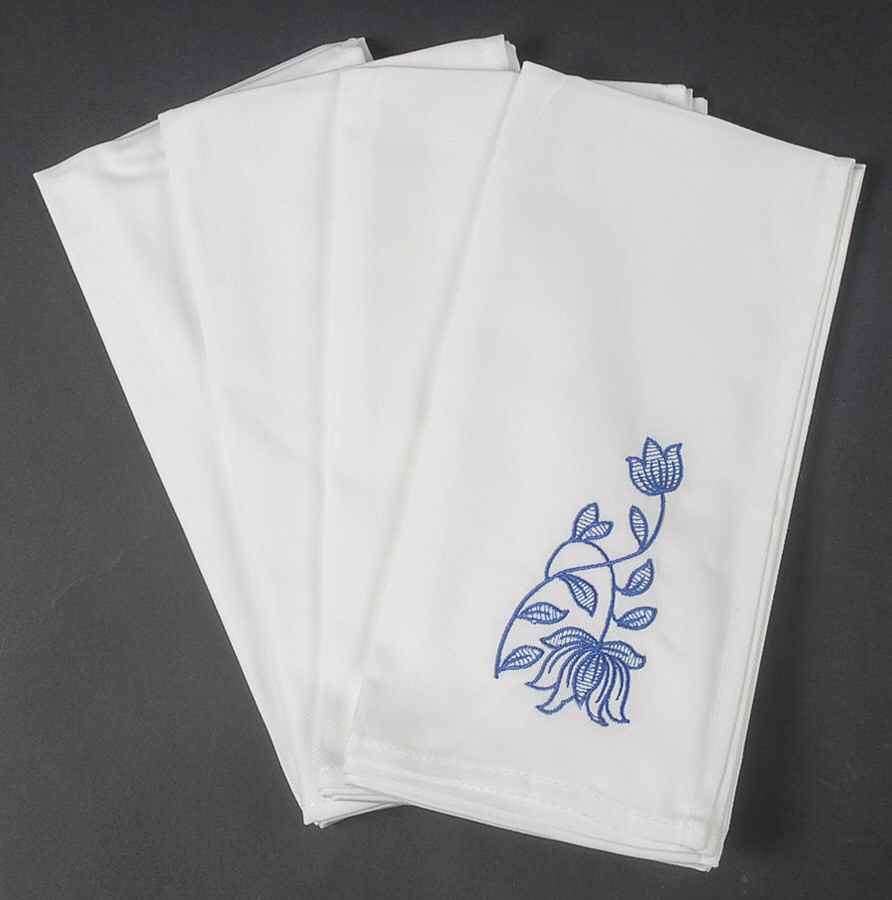 Blue Italian 19" Cloth Napkin - Set of 4 by Spode-1