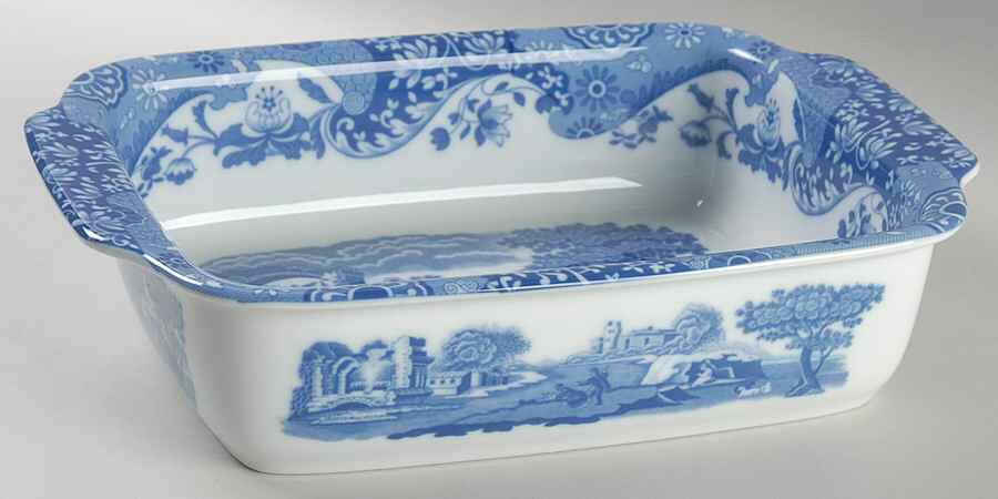 Blue Italian 11" Lasagna by Spode-1