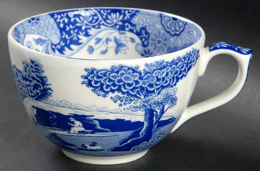 Blue Italian Jumbo Cup by Spode-1