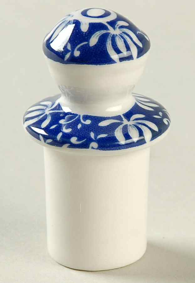Blue Italian Stopper for Oil "O" by Spode-1
