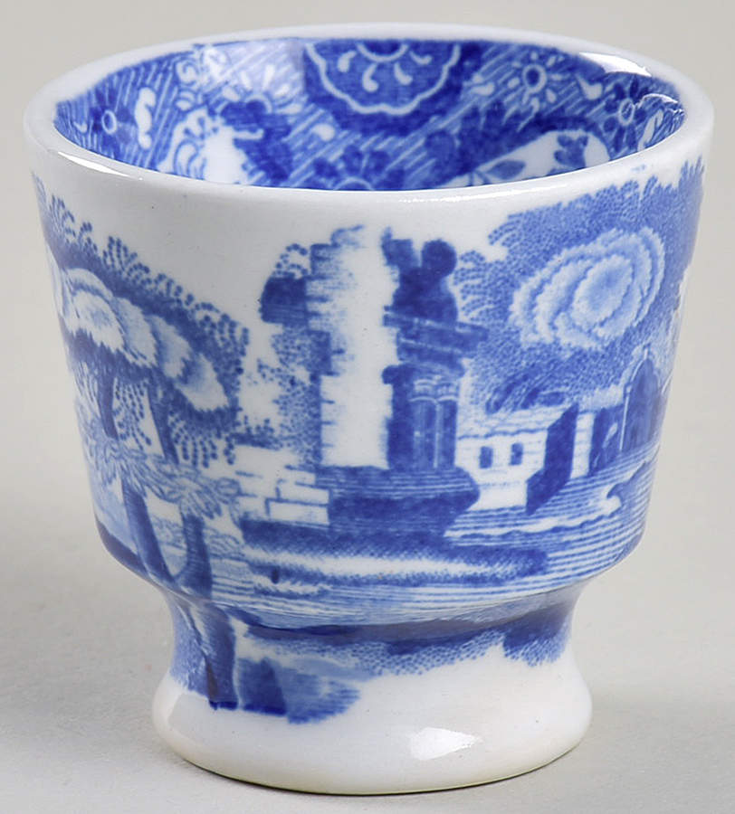 Blue Italian (Older) Single Egg Cup by Spode-1