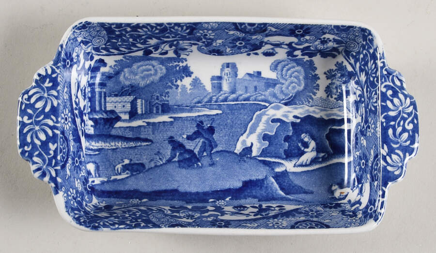 Blue Italian (Older) Relish by Spode-1