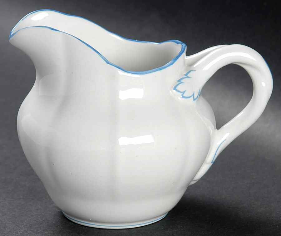 Blue Marlborough Creamer by Spode-1