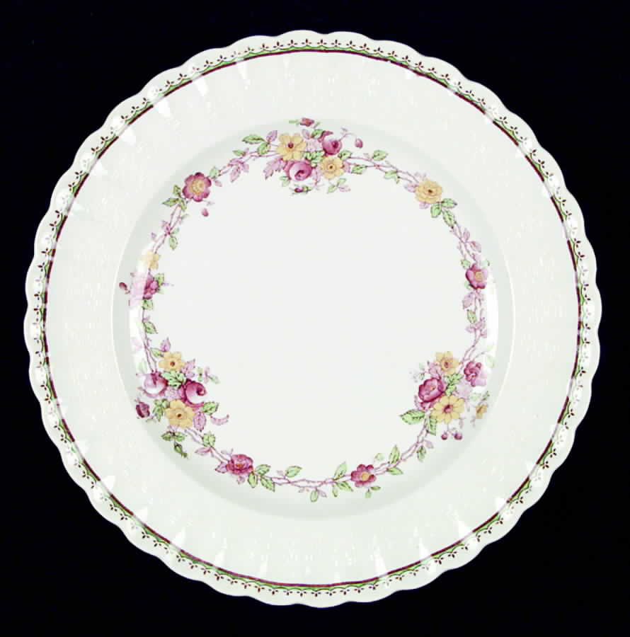 Blue Rambler Dinner Plate by Spode-1