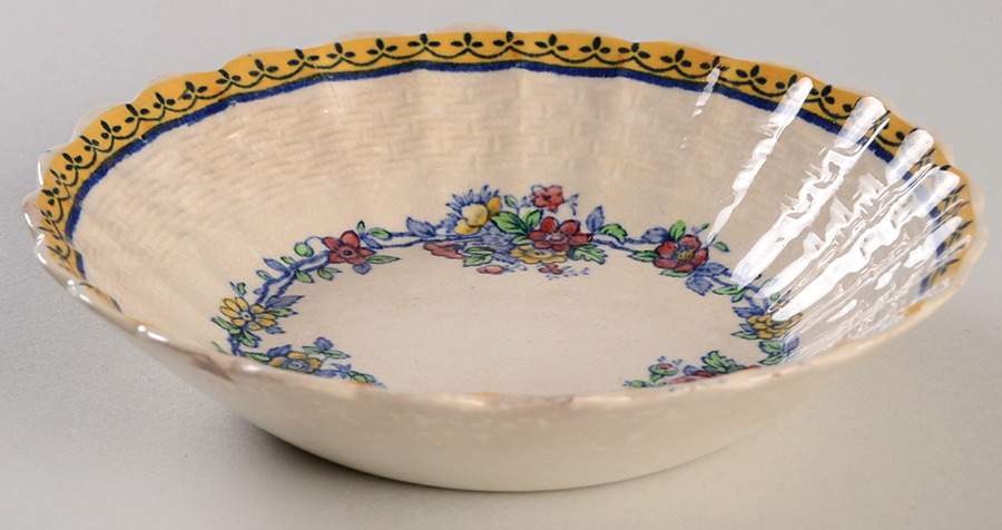 Blue Rambler Fruit/Dessert (Sauce) Bowl by Spode-1