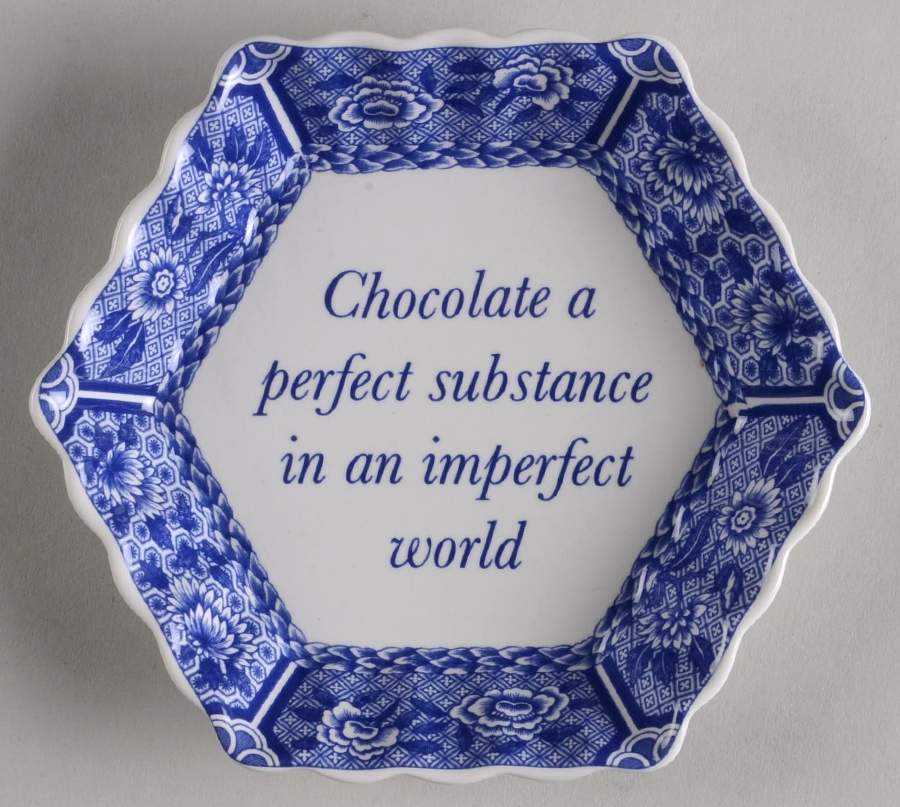 Blue Room Collection 5" Hexagonal Tray by Spode-1