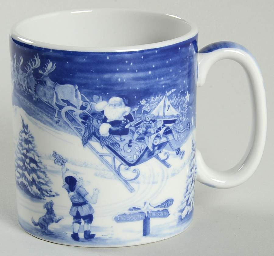 Blue Room Collection 2008 Annual Christmas Mug by Spode-1